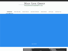 Tablet Screenshot of mlgwm.com